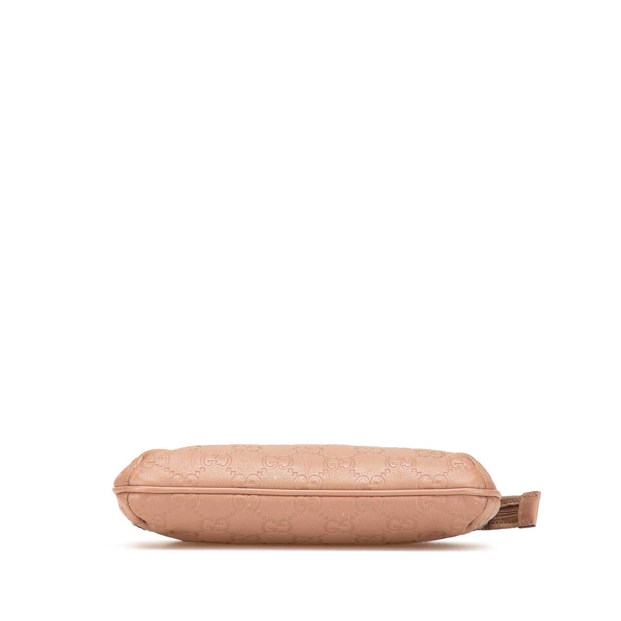 Gucci Guccissima New Britt Wristlet Pouch