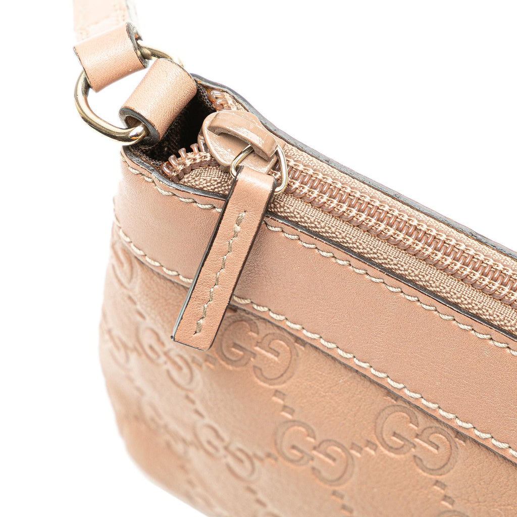 Gucci Guccissima New Britt Wristlet Pouch