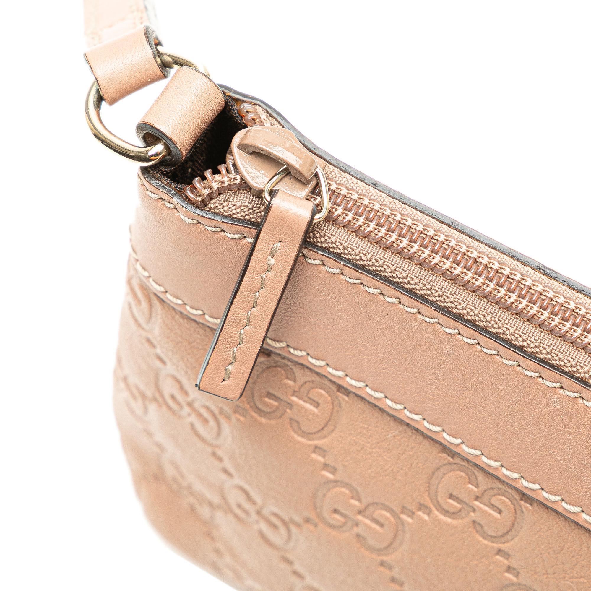 Gucci Guccissima New Britt Wristlet Pouch
