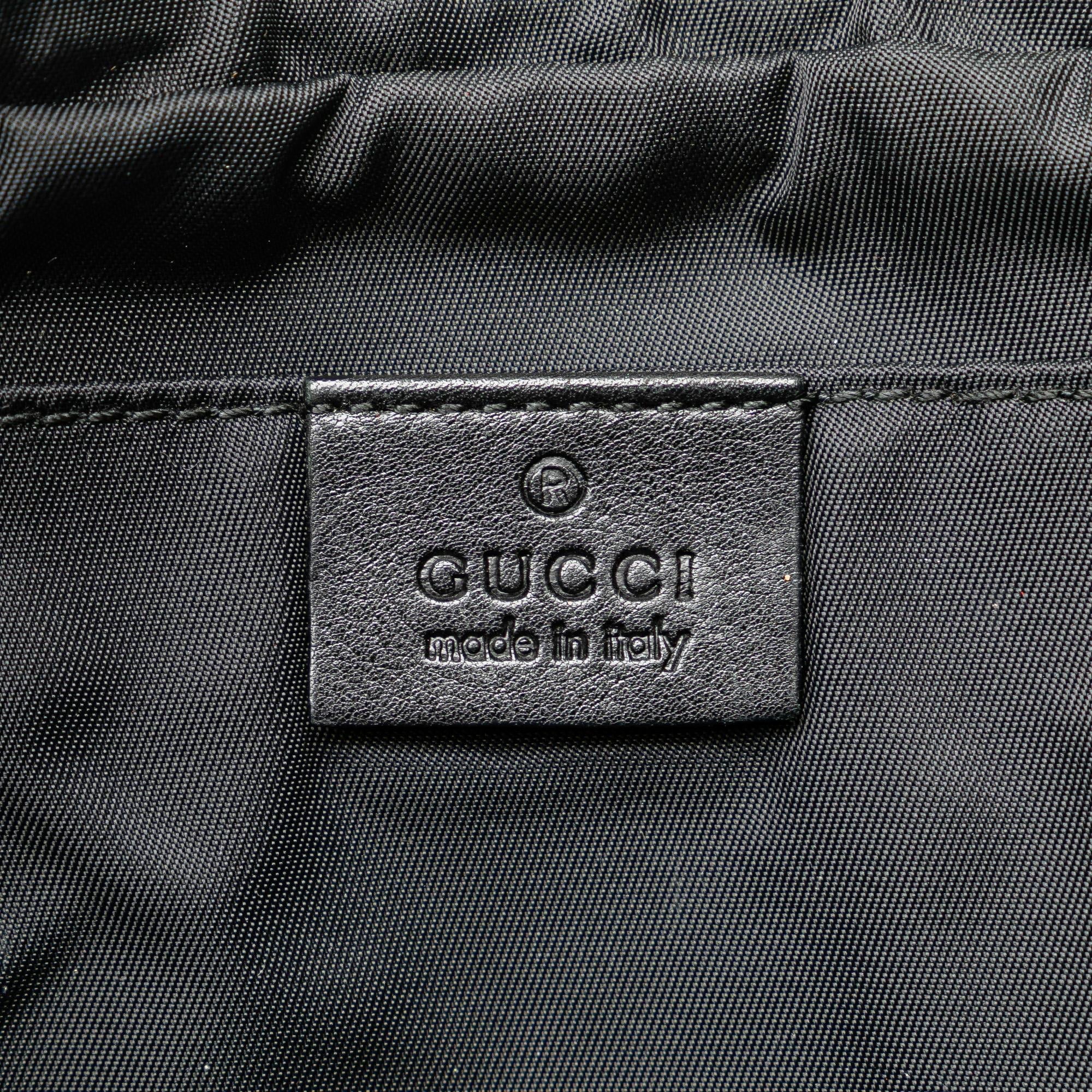 Gucci Guccissima Nylon Trim Belt Bag