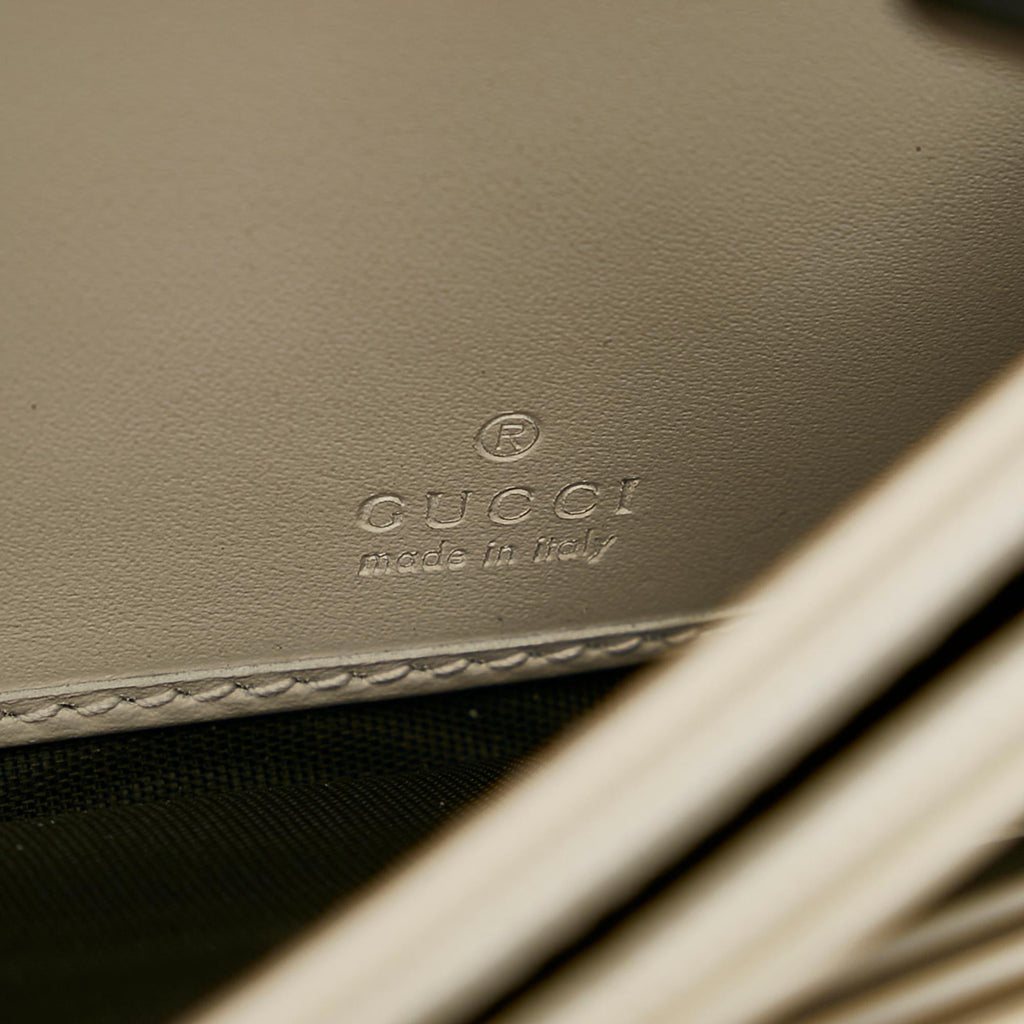 Gucci Guccissima Padlock Shoulder Bag (SHG-31849)