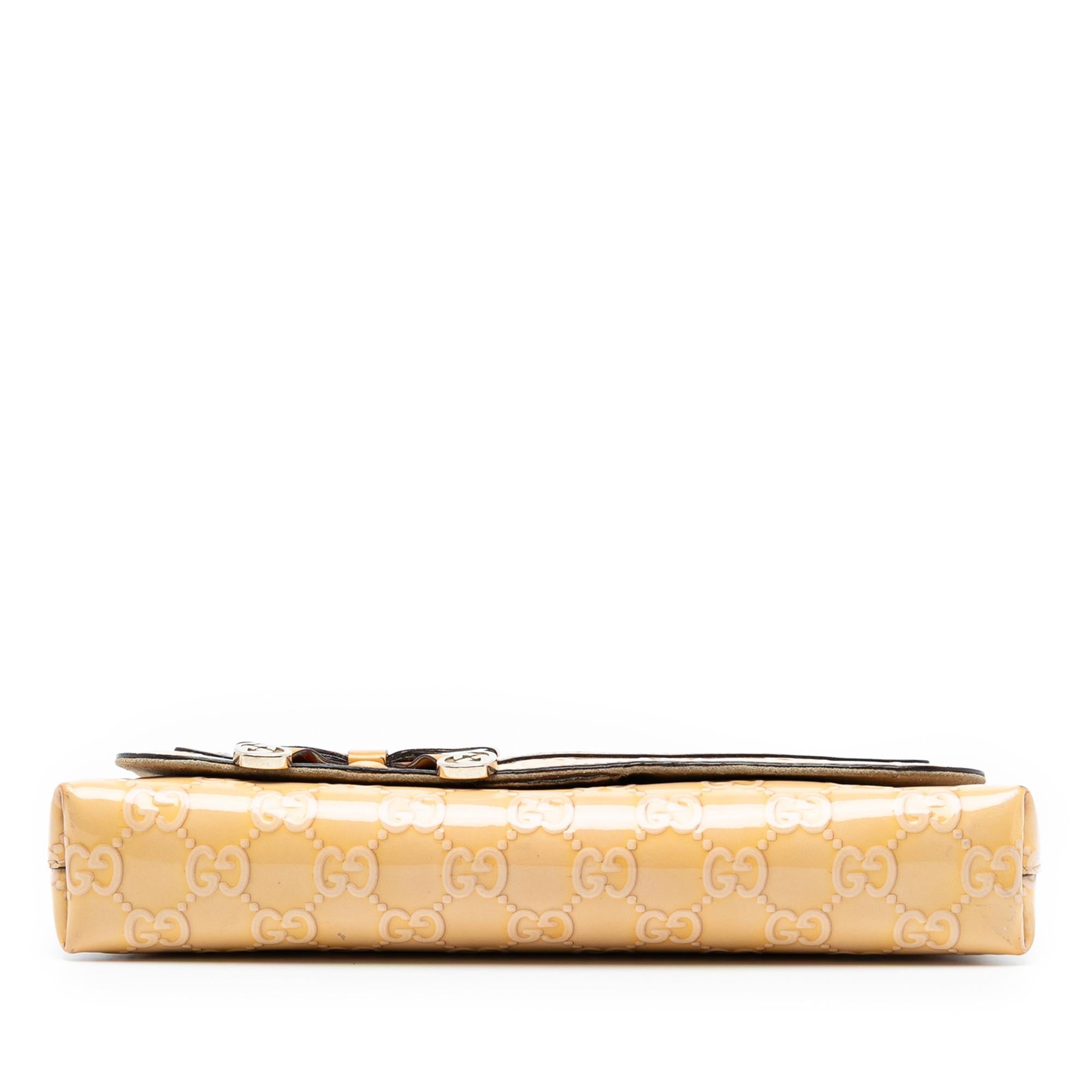 Gucci Guccissima PatLBt Mayfair Shoulder Bag