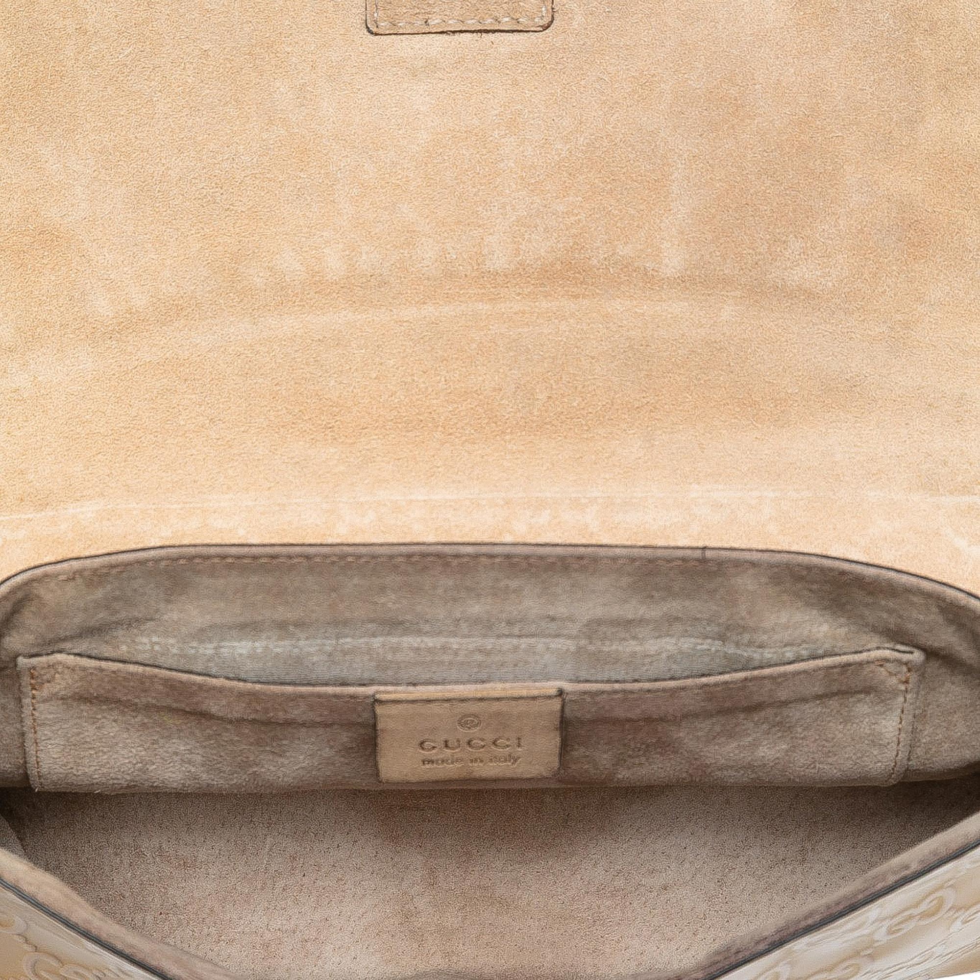Gucci Guccissima PatLBt Mayfair Shoulder Bag