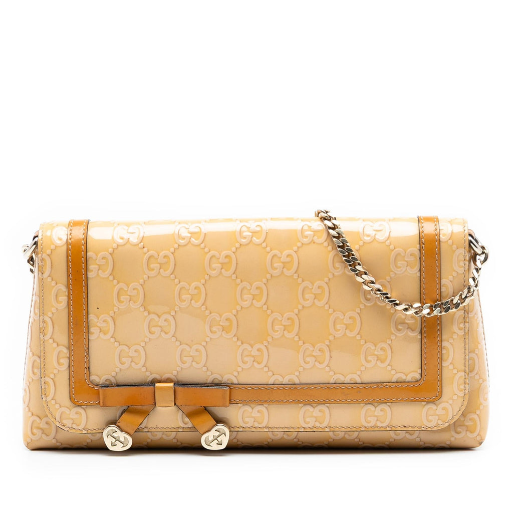 Gucci Guccissima PatLBt Mayfair Shoulder Bag