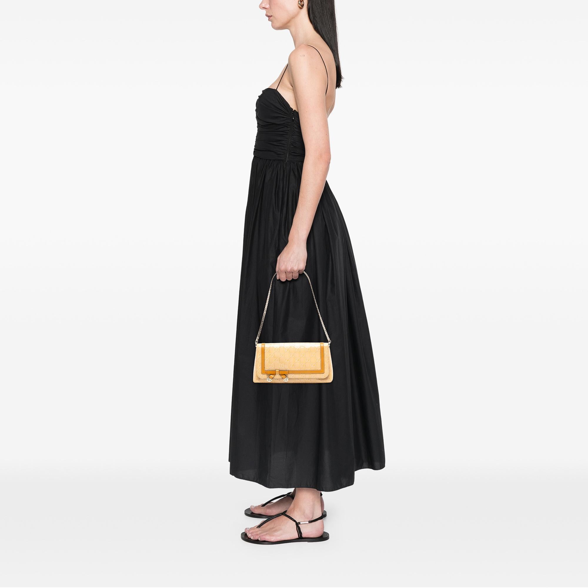 Gucci Guccissima PatLBt Mayfair Shoulder Bag
