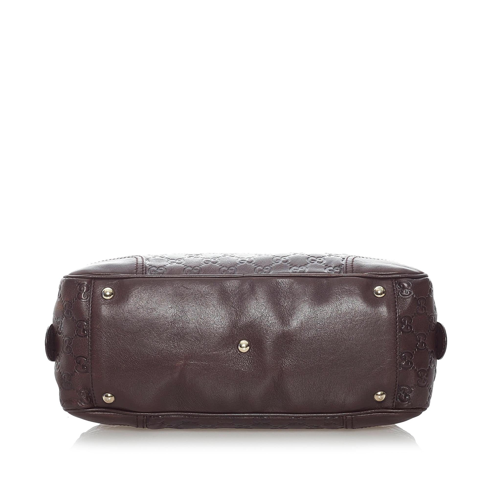 Gucci Guccissima Princy Leather Shoulder Bag (SHG-30624)