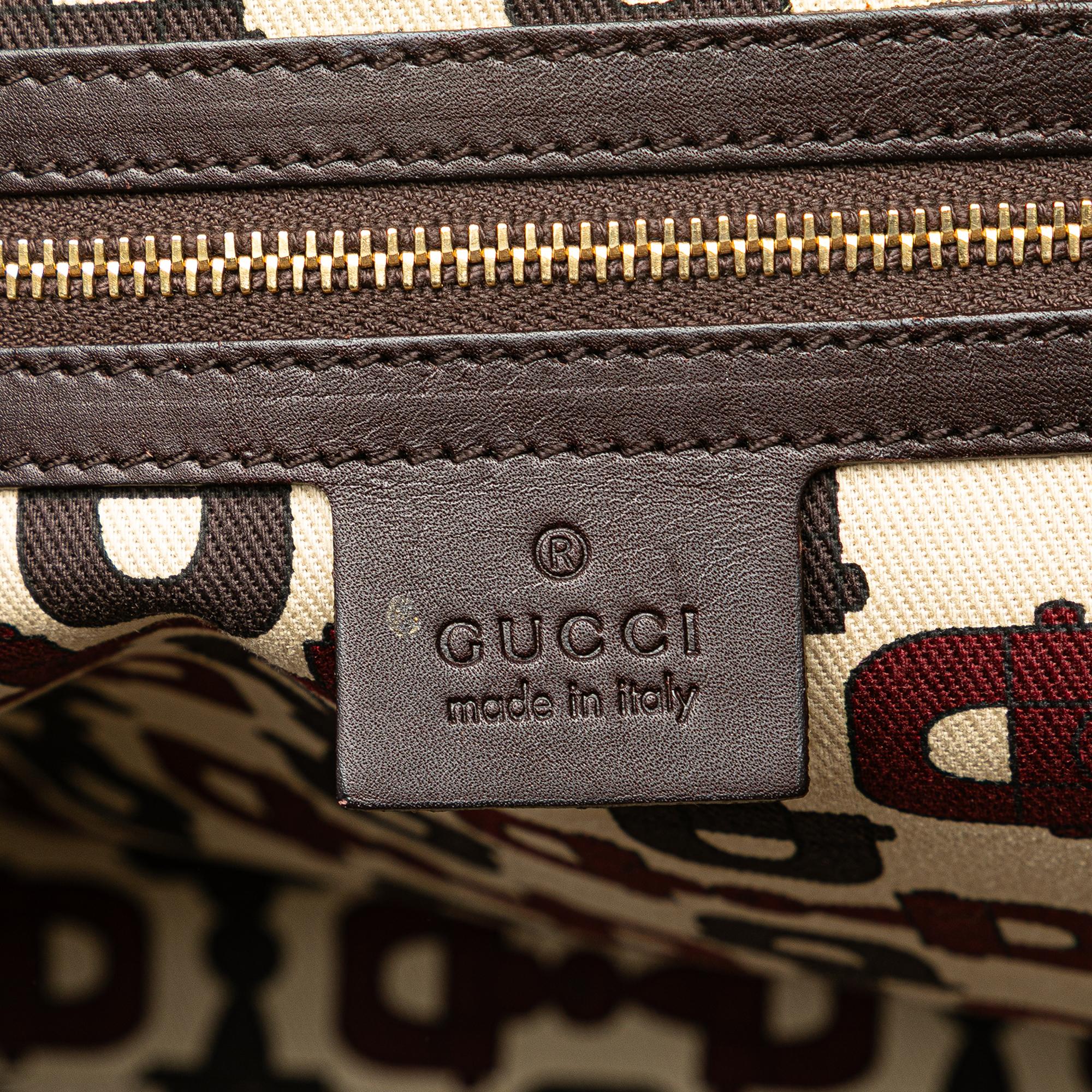 Gucci Guccissima Punch Handbag