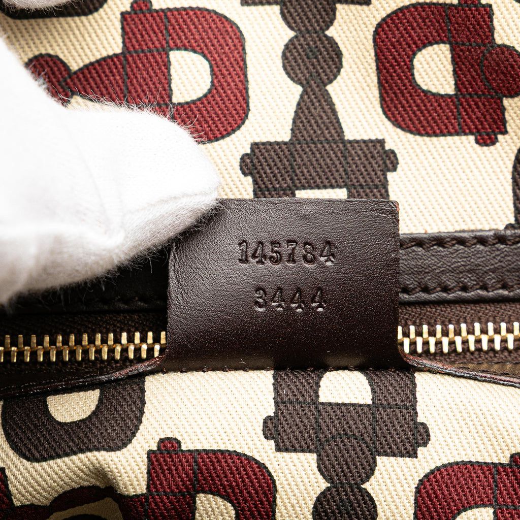 Gucci Guccissima Punch Handbag