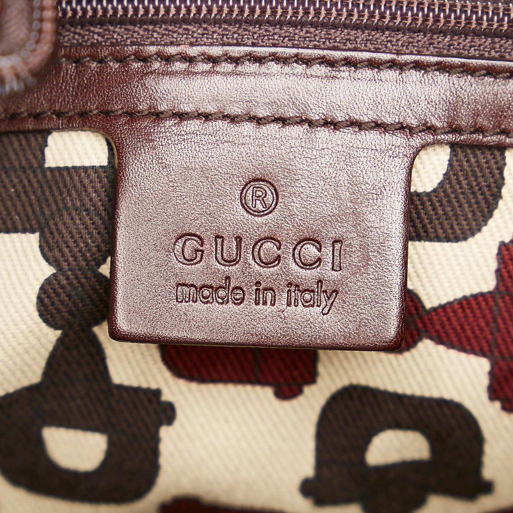 Gucci Guccissima Punch Leather Tote Bag (SHG-34930)