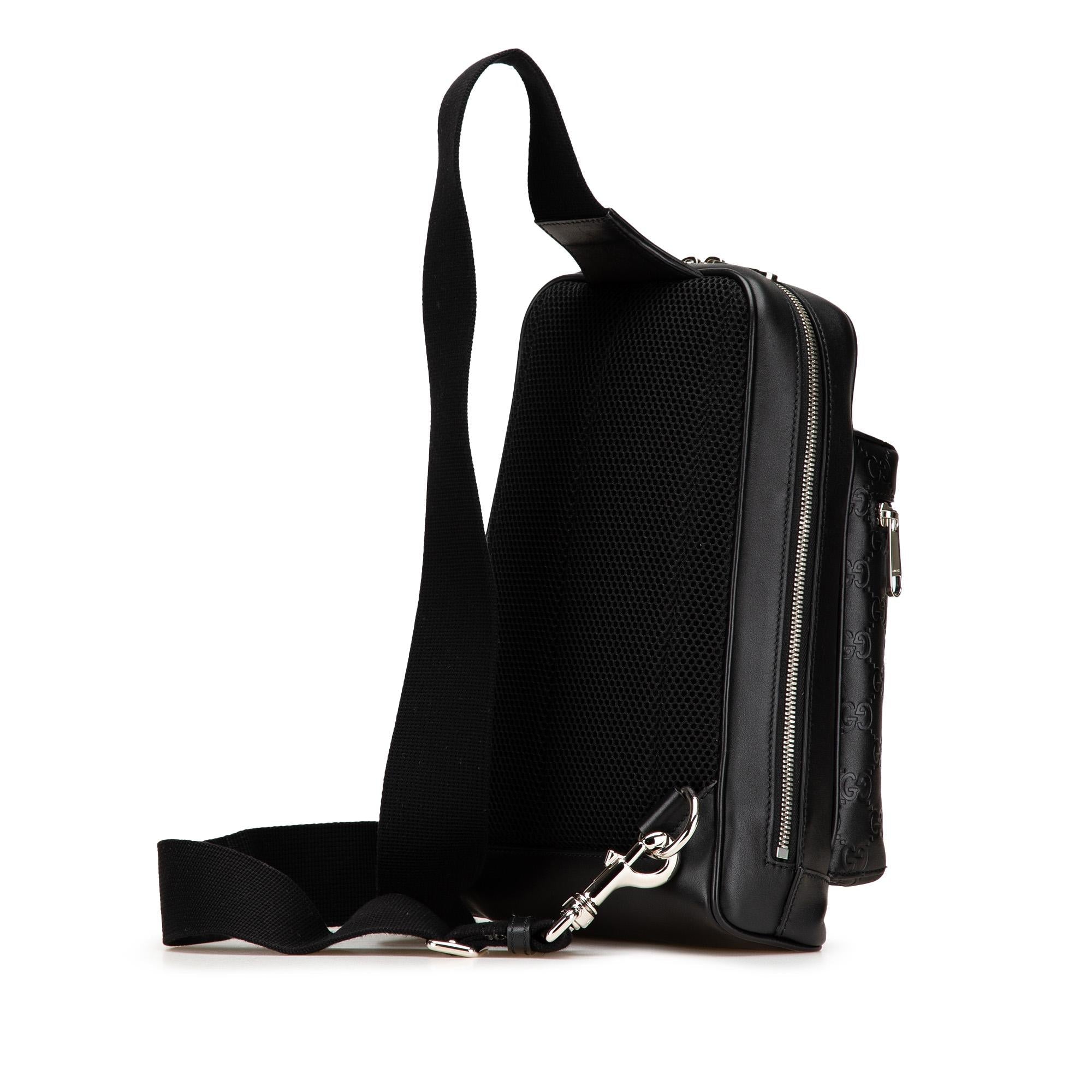 Gucci Guccissima Sling Backpack