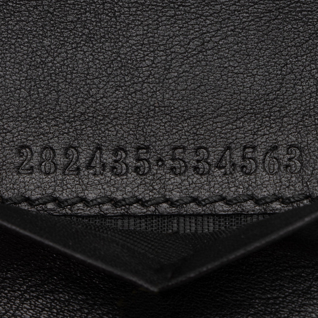 Gucci Guccissima Leather Interlocking G Card Case (SHF-g3aB9I)