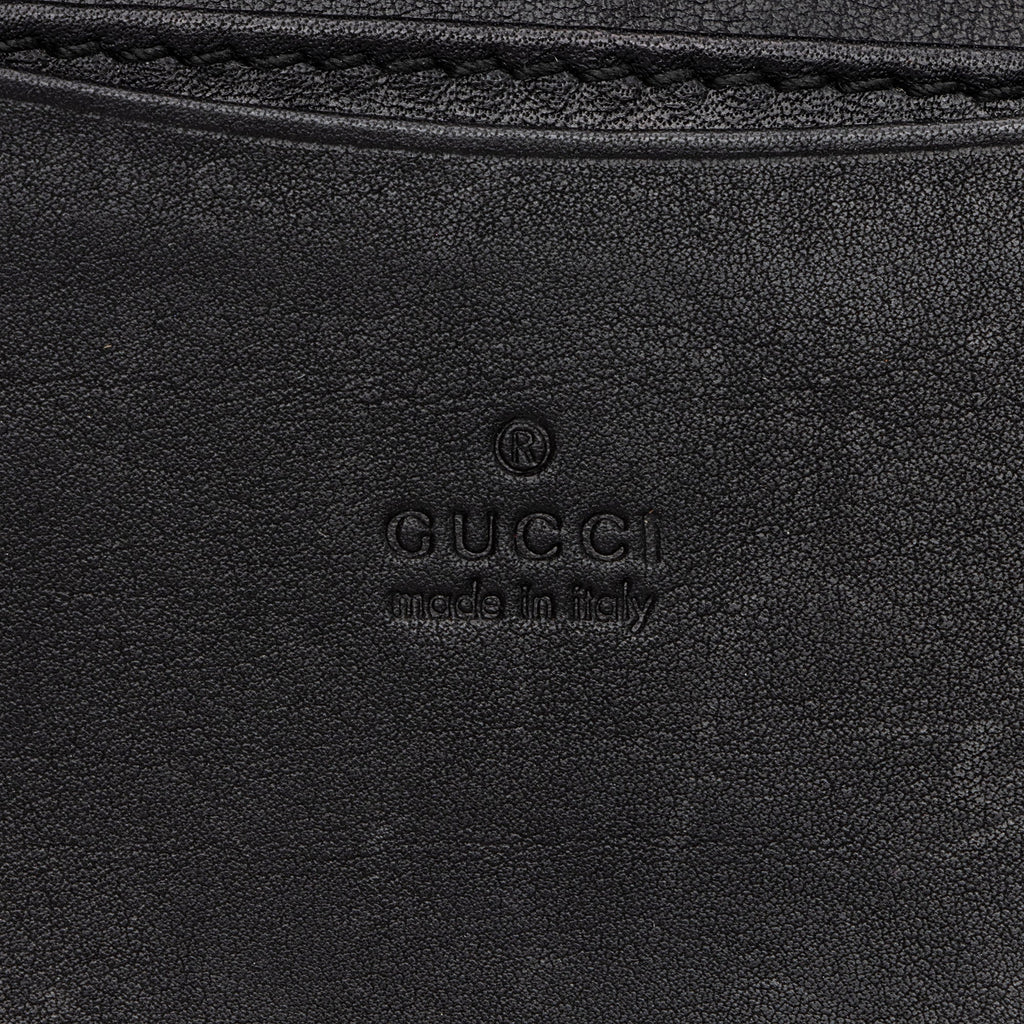 Gucci Guccissima Leather Interlocking G Card Case (SHF-g3aB9I)