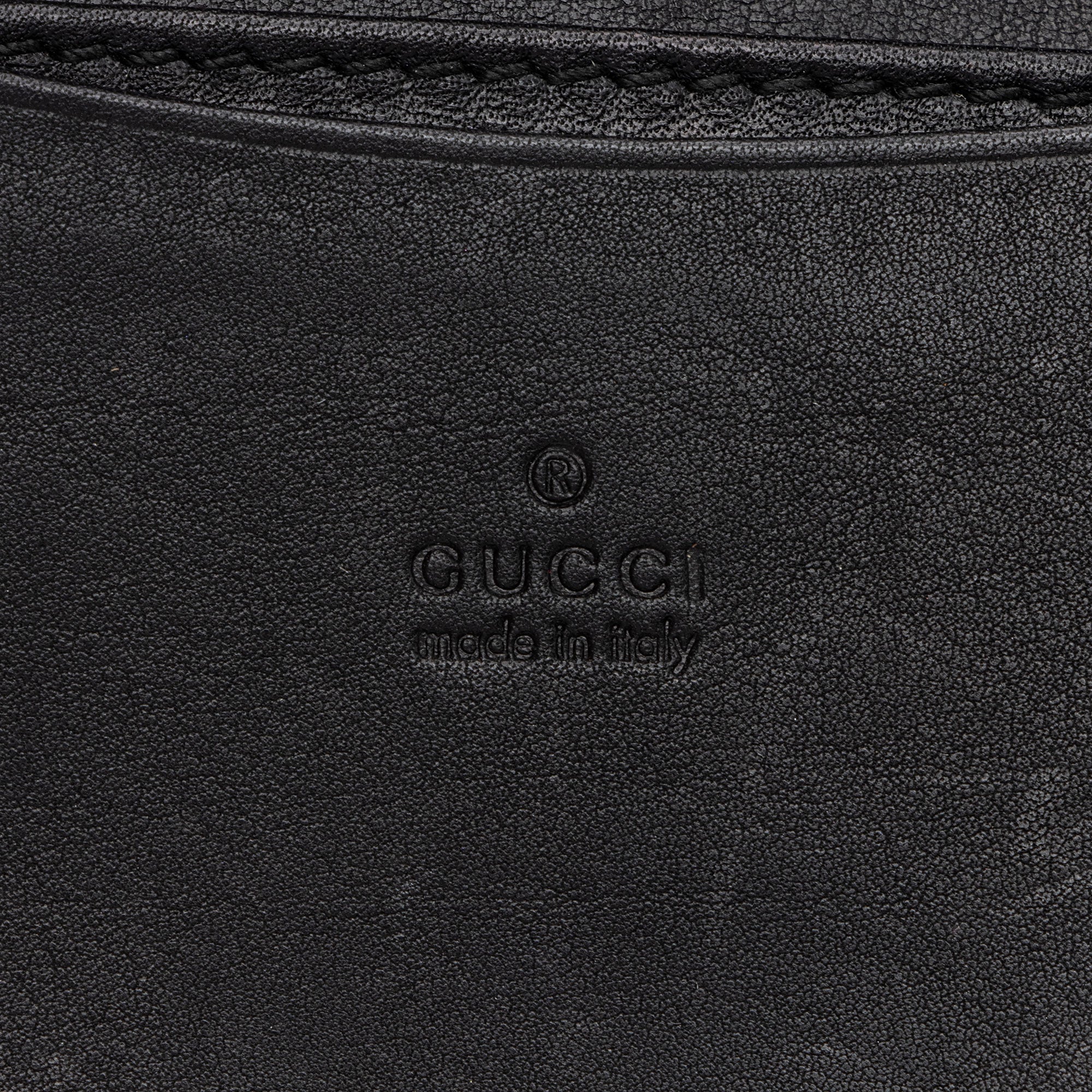 Gucci Guccissima Leather Interlocking G Card Case (SHF-g3aB9I)