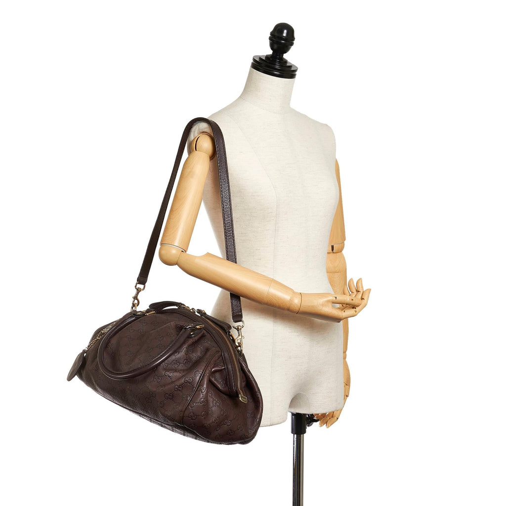 Gucci Guccissima Sukey Satchel (SHG-29068)