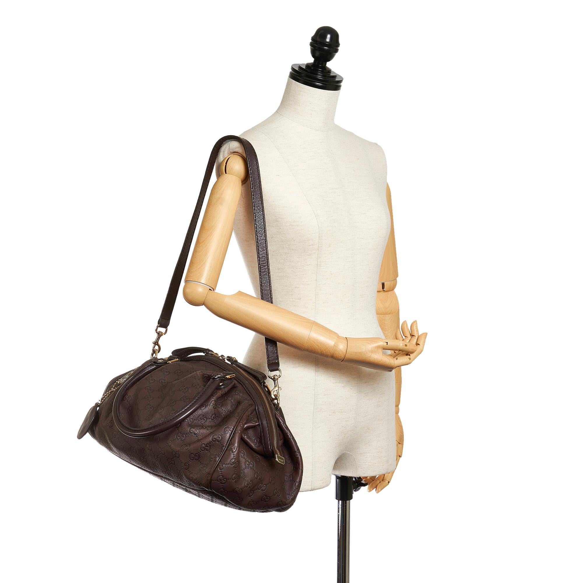 Gucci Guccissima Sukey Satchel (SHG-29068)