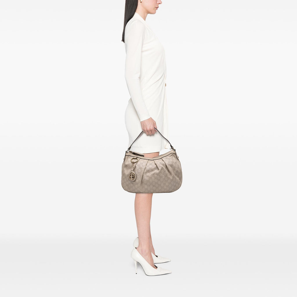 Gucci Guccissima Sukey Shoulder Bag