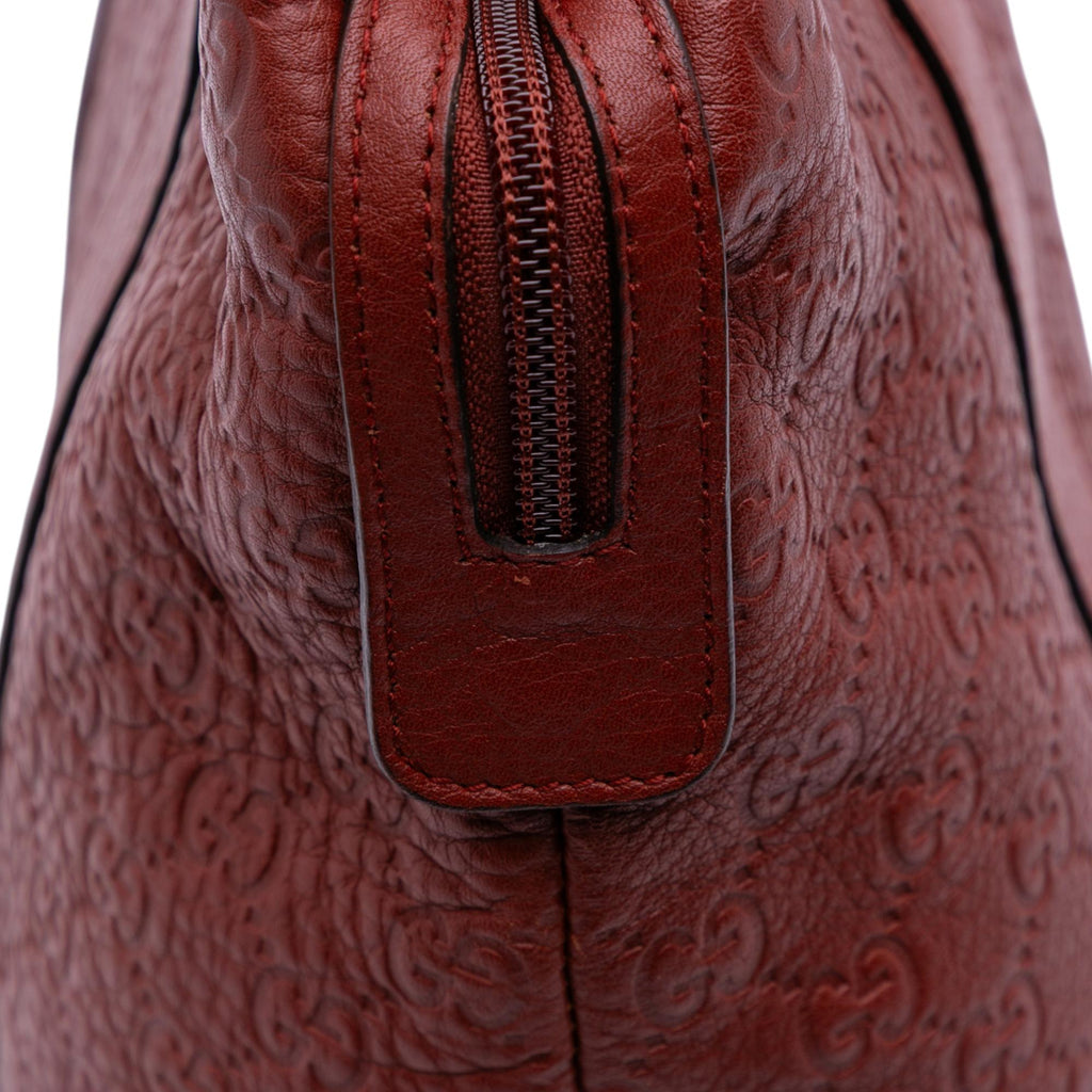 Gucci Guccissima Tender Bamboo Bar Tote