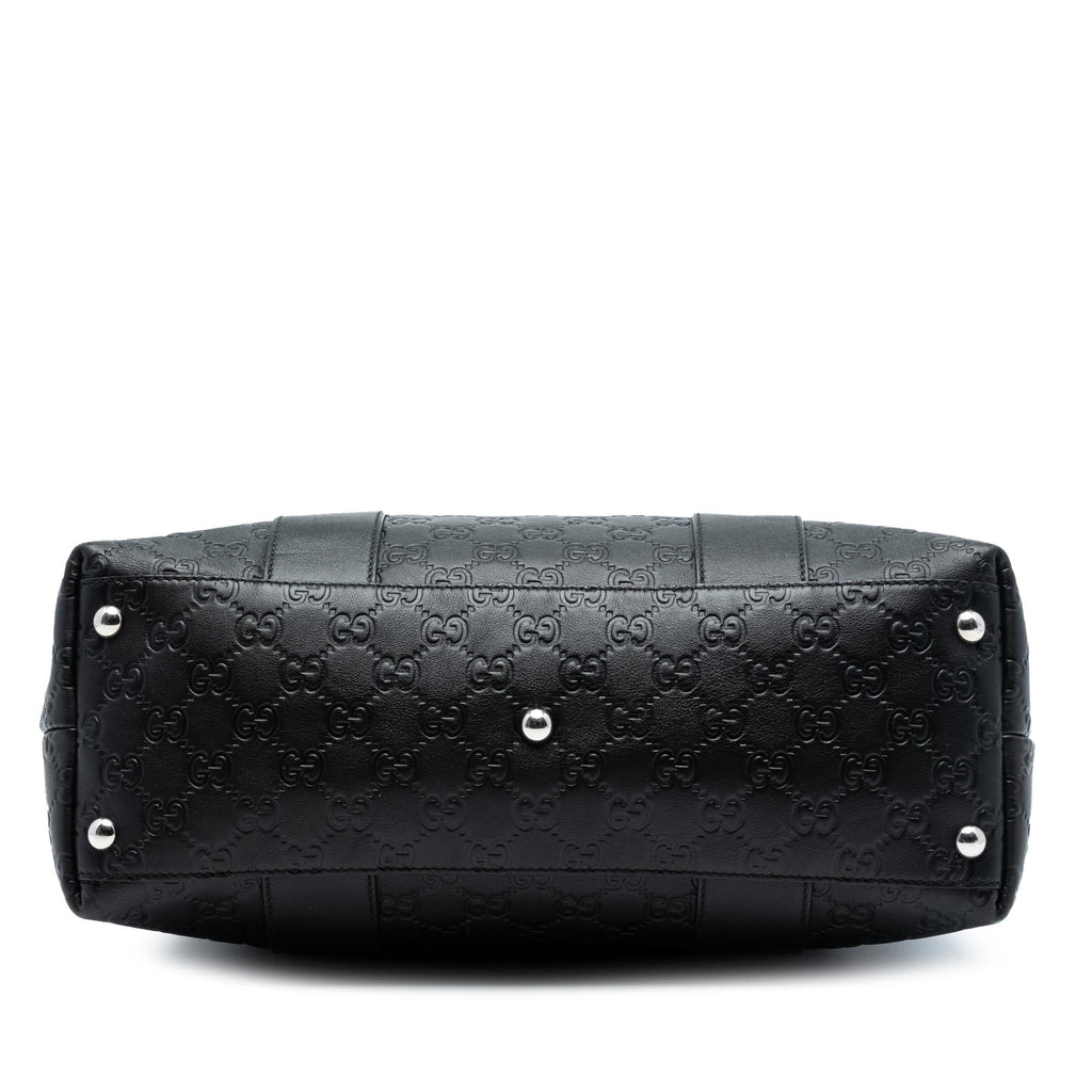 Gucci Guccissima TLBder Bamboo Bar Tote