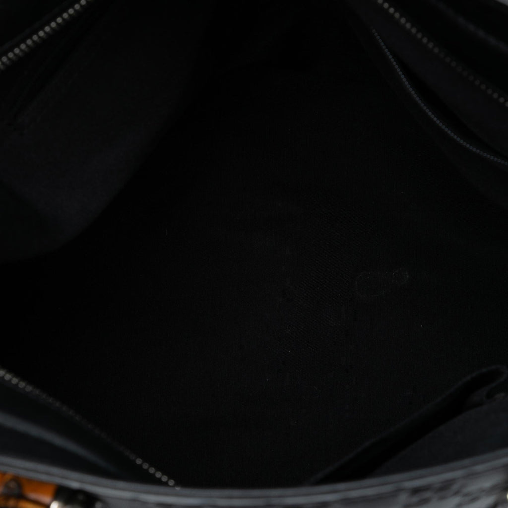 Gucci Guccissima TLBder Bamboo Bar Tote