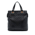 Gucci Guccissima TLBder Bamboo Bar Tote