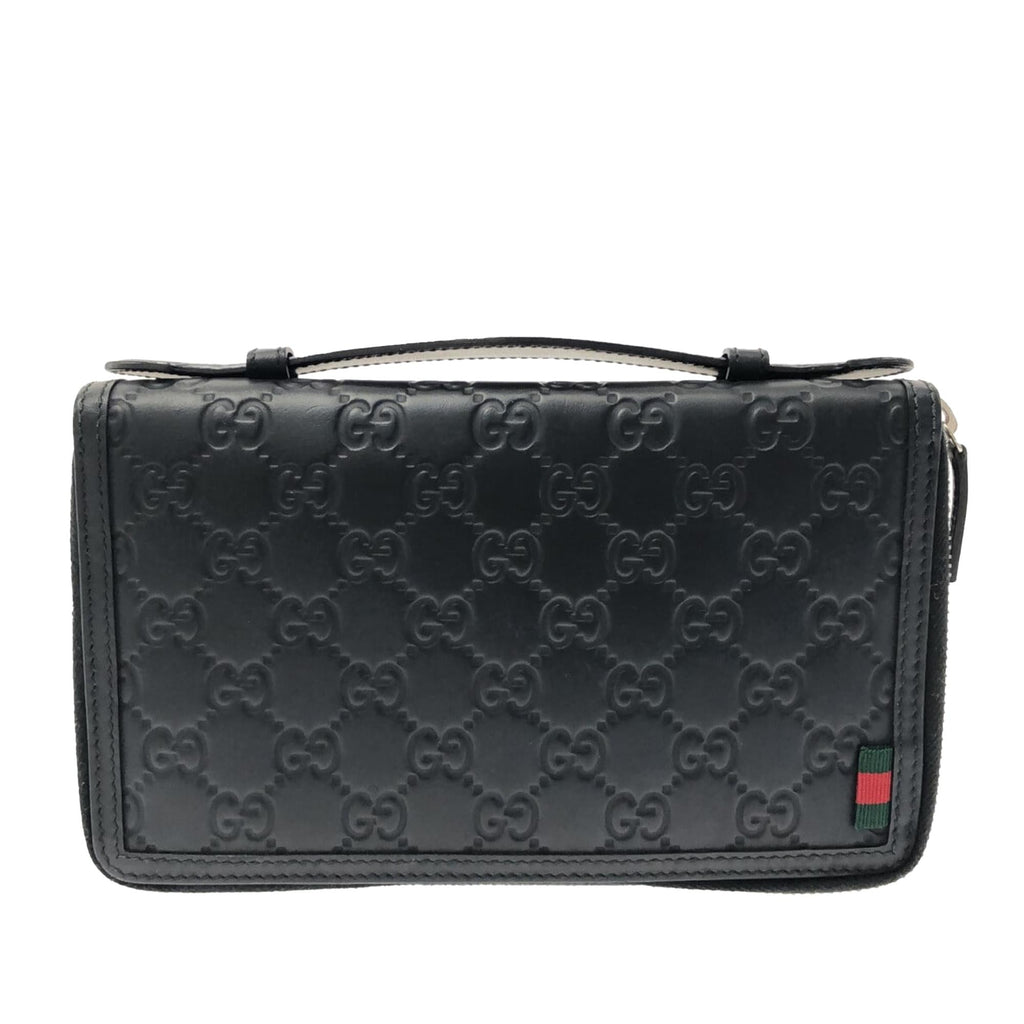 Gucci Guccissima Travel Document Case (SHG-OBqxCQ)