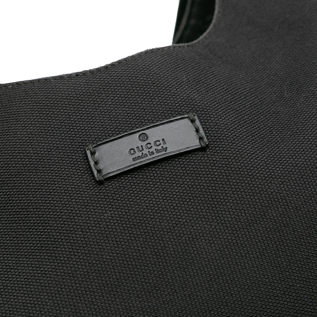 Gucci Guccissima Trimmed Canvas Colbert Shoulder Bag