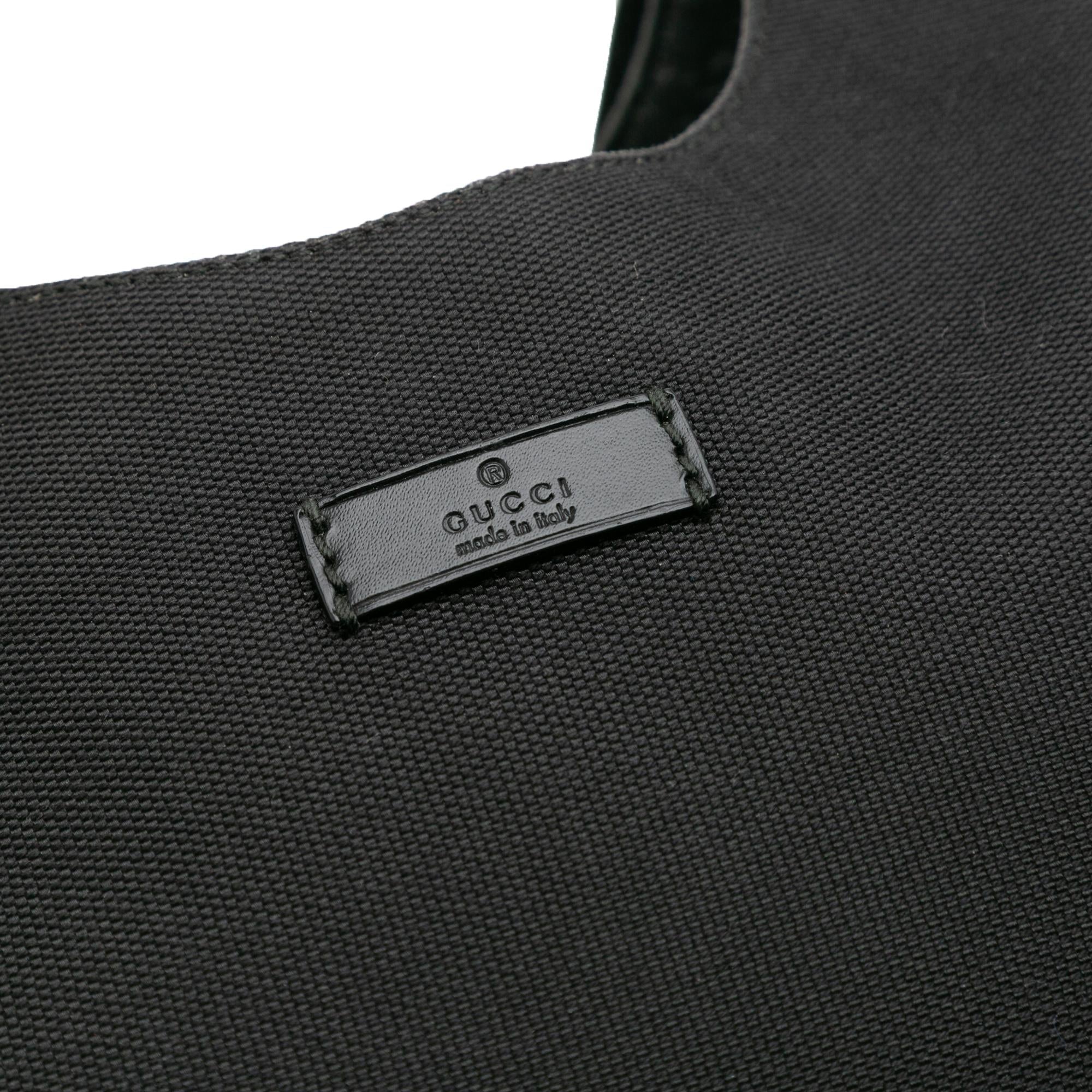 Gucci Guccissima Trimmed Canvas Colbert Shoulder Bag