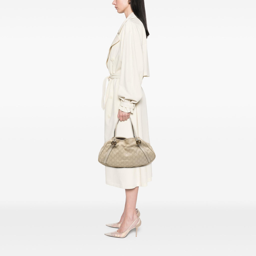 Gucci Guccissima Twins Shoulder Bag