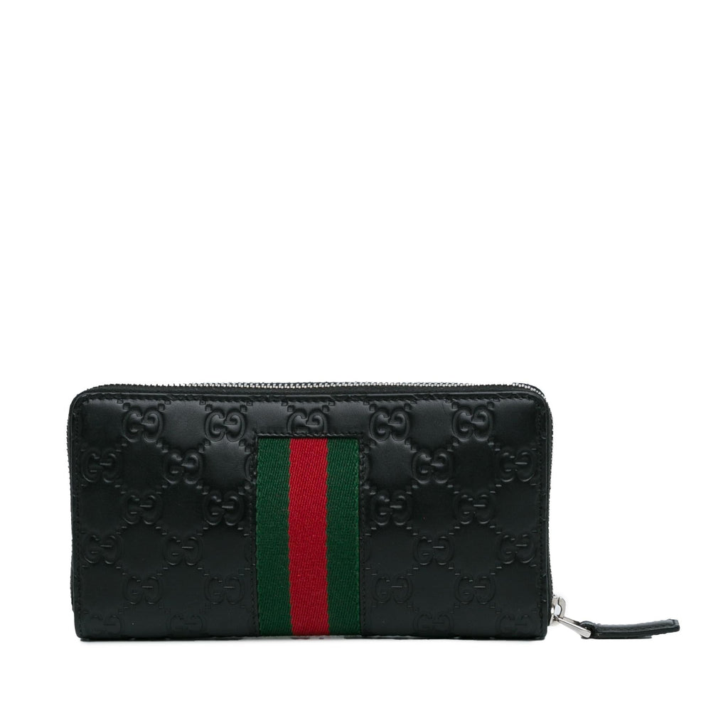 Gucci Guccissima Web Long Wallet (SHG-y4AMs4)