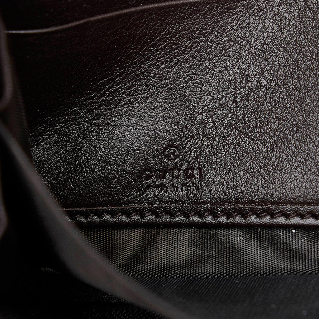 Gucci Guccissima Zip Around Long Wallet (SHG-jqu9u9)
