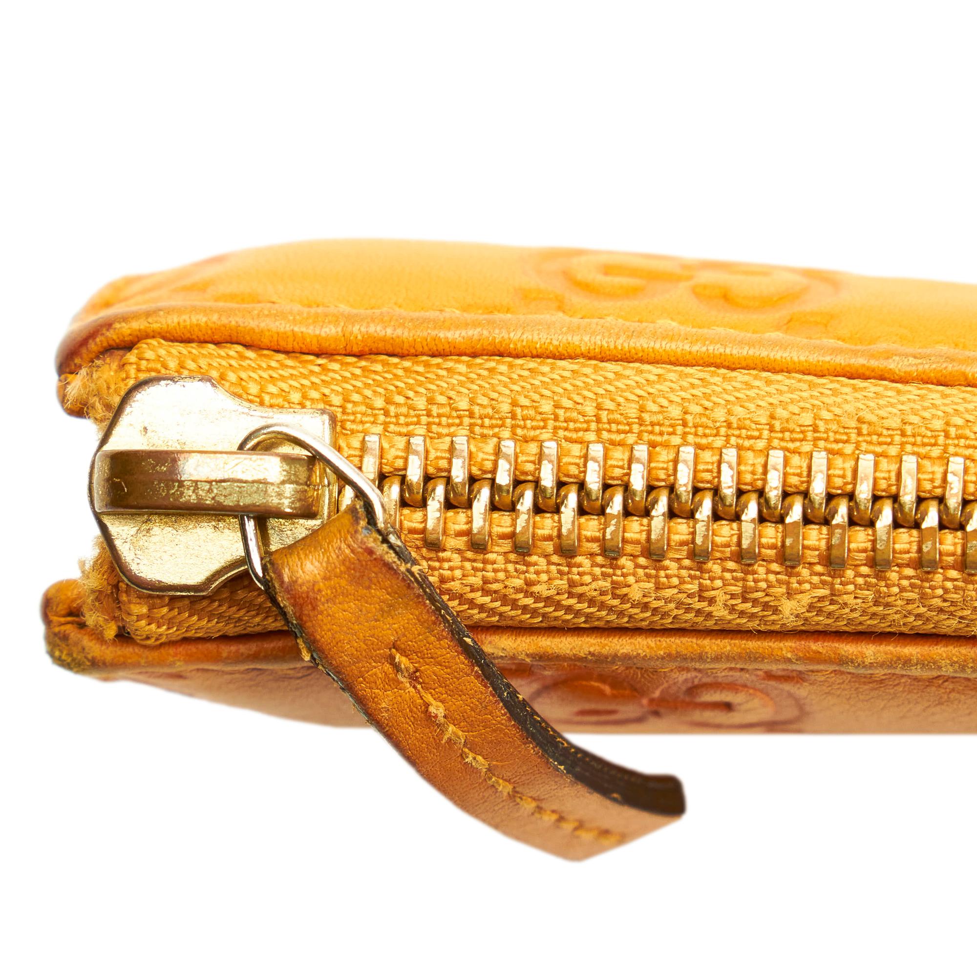 Gucci Guccissima Zip Around Wallet (SHG-33812)