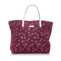 Gucci Heartbeat Canvas Tote Bag (SHG-29133)