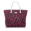 Gucci Heartbeat Canvas Tote Bag (SHG-33311)