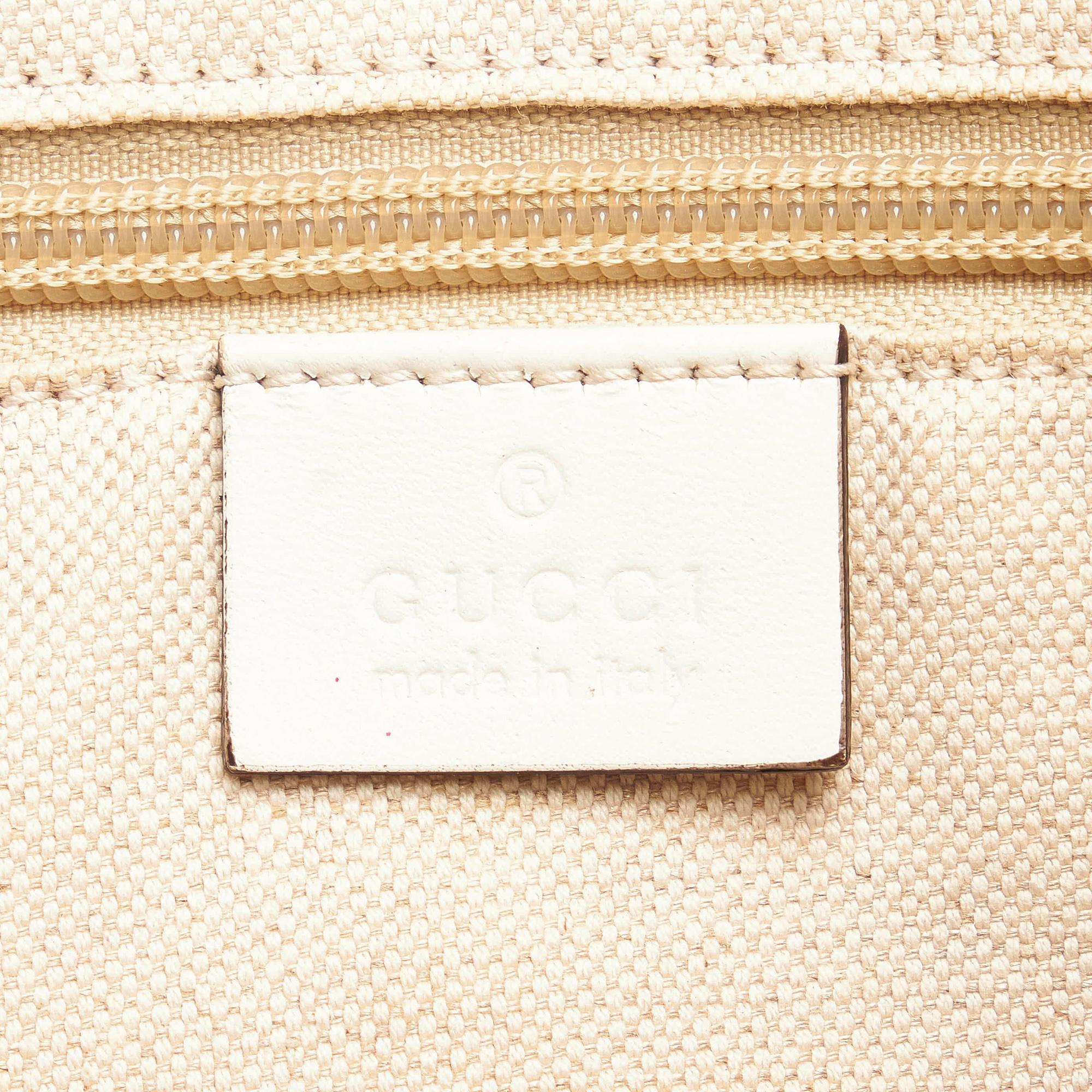 Gucci Heartbeat Canvas Tote Bag (SHG-33508)