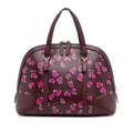 Gucci Heartbeat Leather Dome Satchel (SHG-iR5q9e)