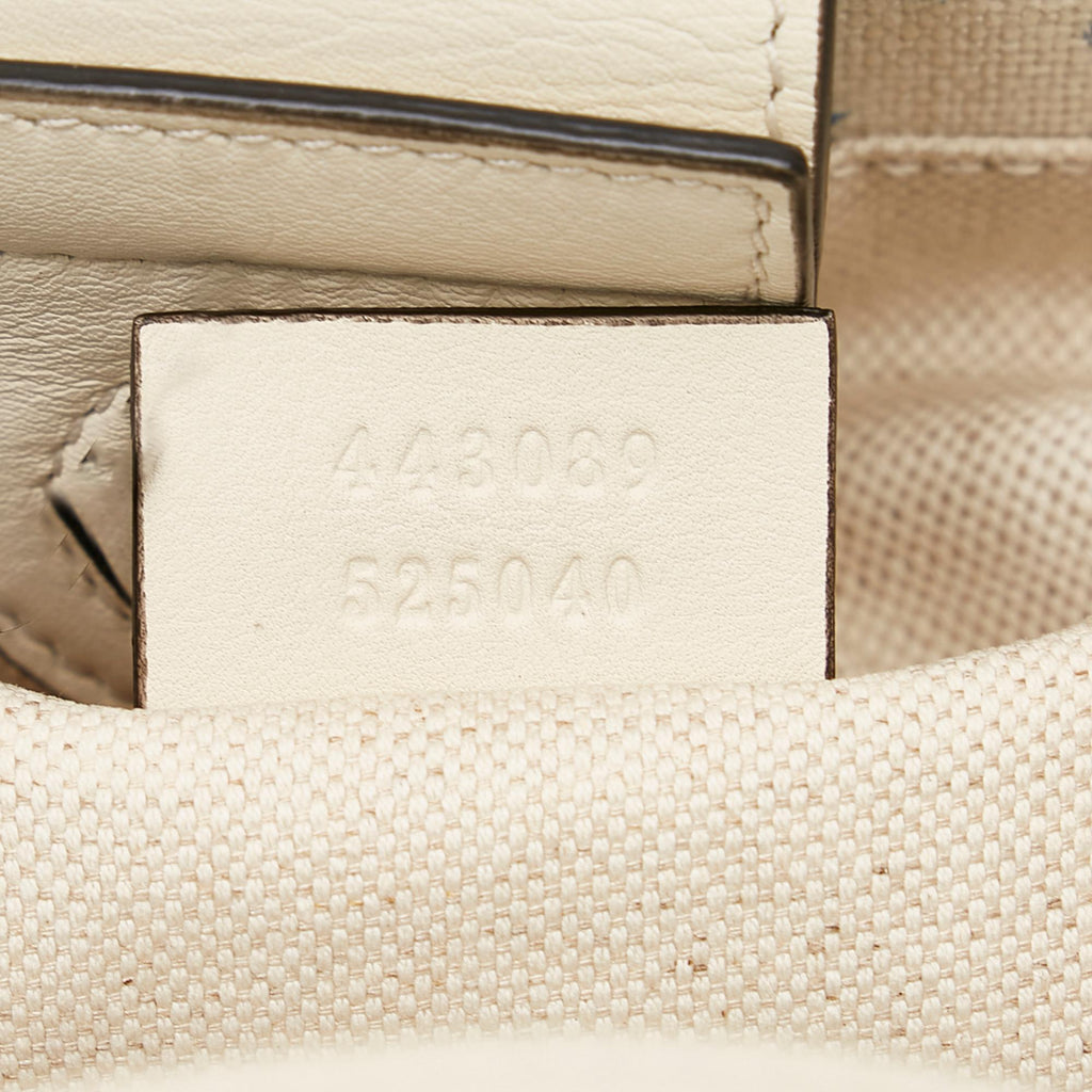 Gucci Herbarium Canvas Satchel (SHG-v4aQ2g)