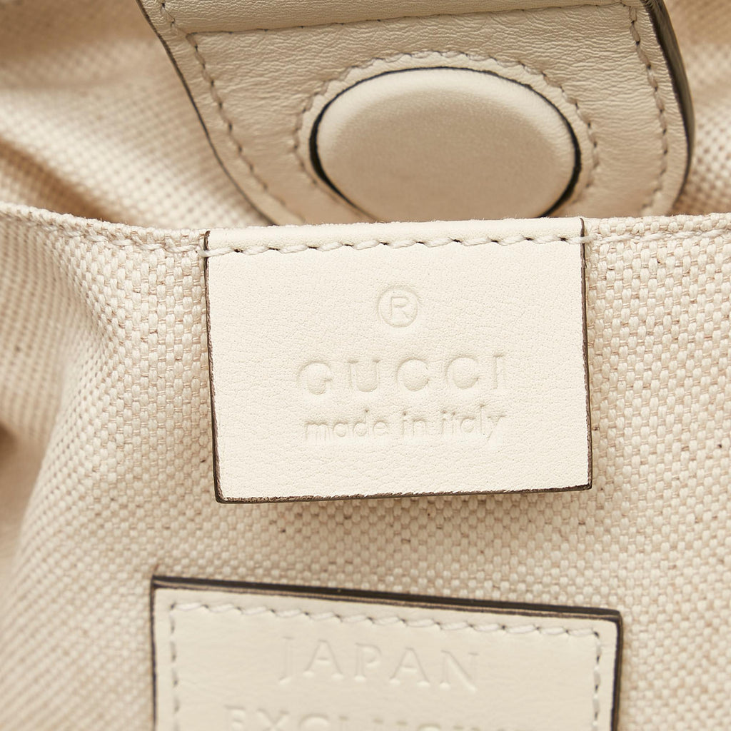 Gucci Herbarium Canvas Satchel (SHG-v4aQ2g)