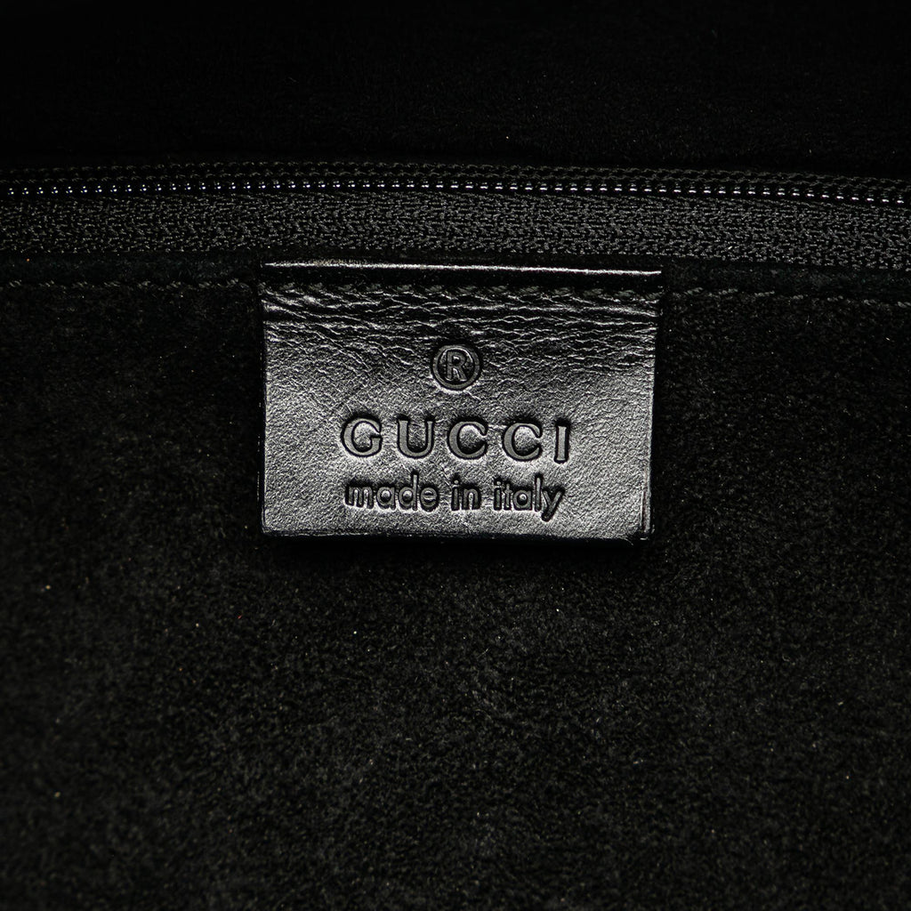 Gucci Hoop Canvas Handbag (SHG-THja71)