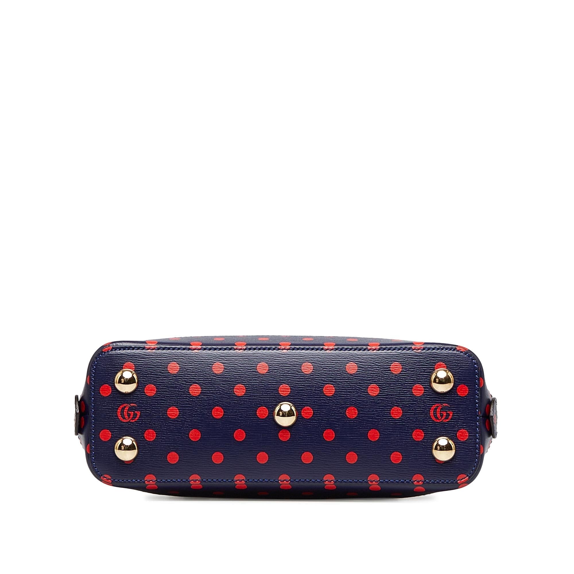 Gucci Horsebit 1955 Polka Dot Satchel (SHG-z2diQ9)