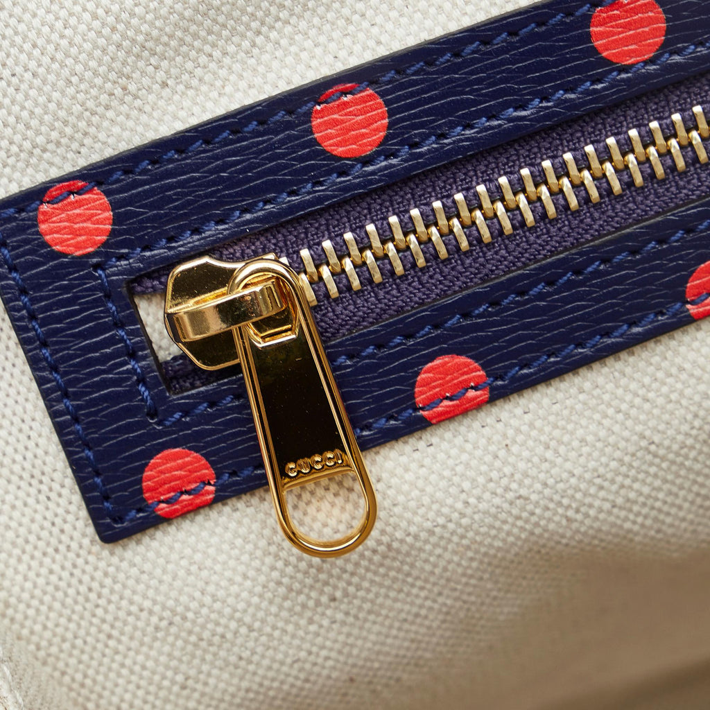 Gucci Horsebit 1955 Polka Dot Satchel (SHG-z2diQ9)