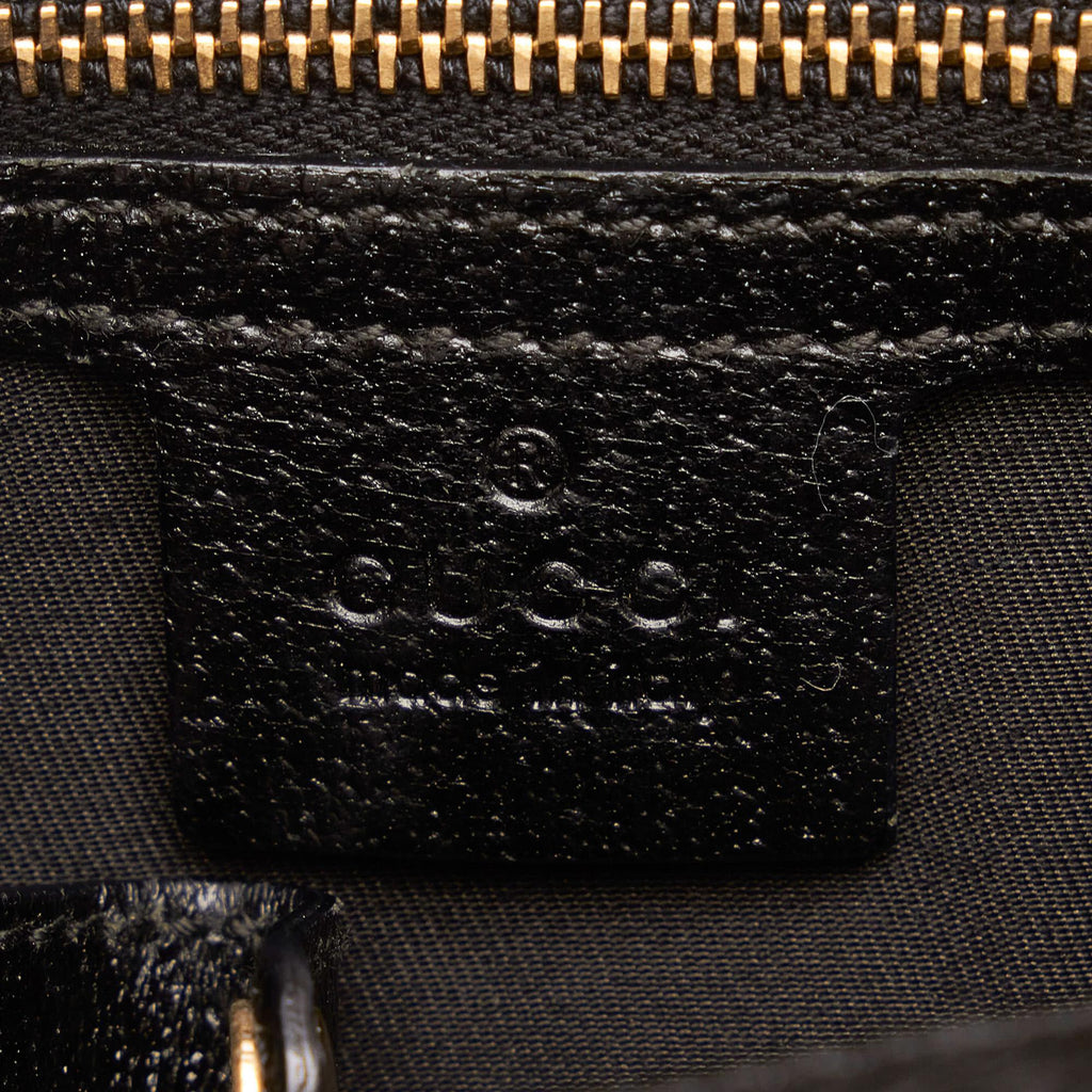Gucci Horsebit Canvas Handbag (SHG-31147)