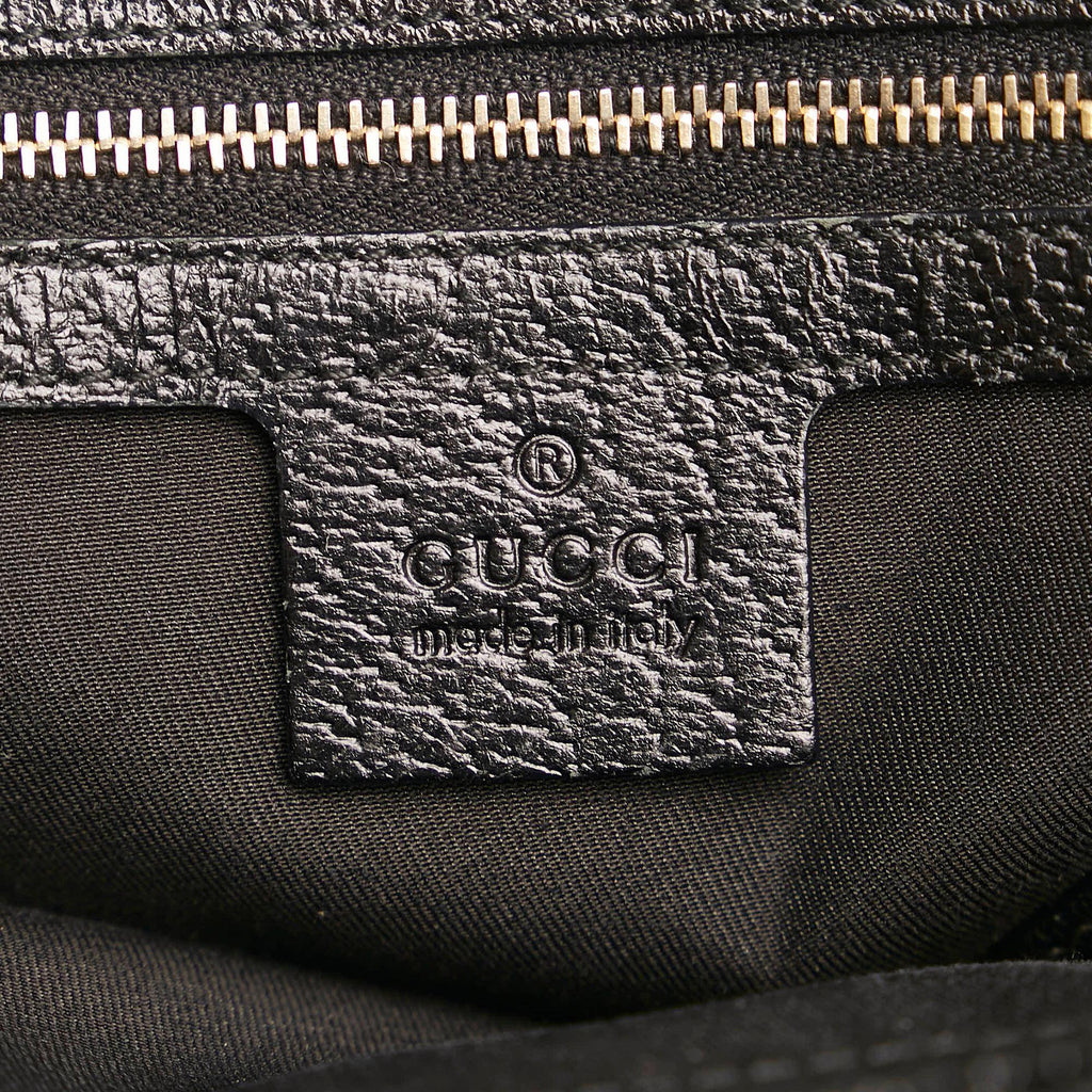 Gucci Horsebit Canvas Shoulder Bag (SHG-34217)