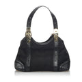 Gucci Horsebit Canvas Shoulder Bag (SHG-34217)