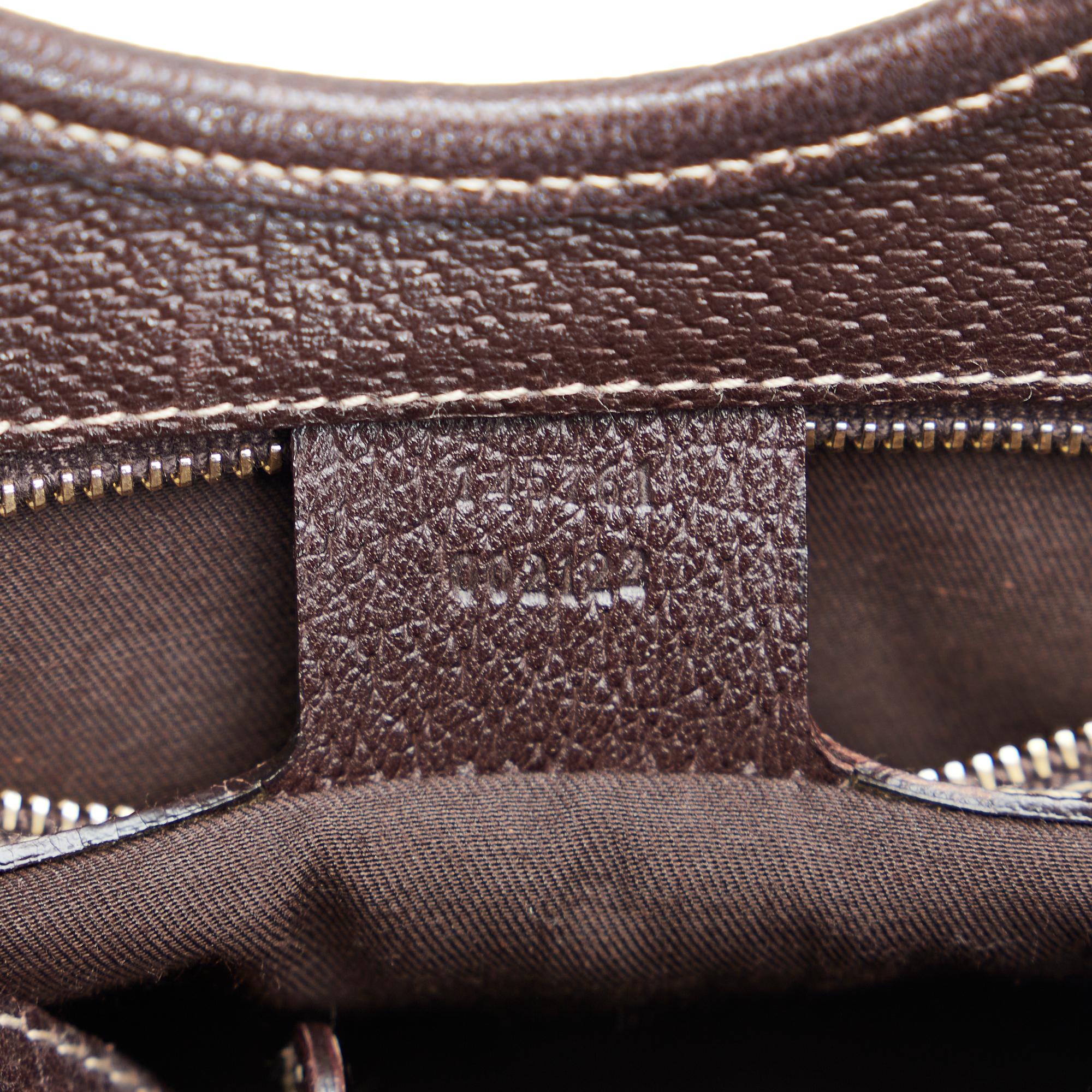 Gucci Horsebit Canvas Shoulder Bag (SHG-NMG11x)