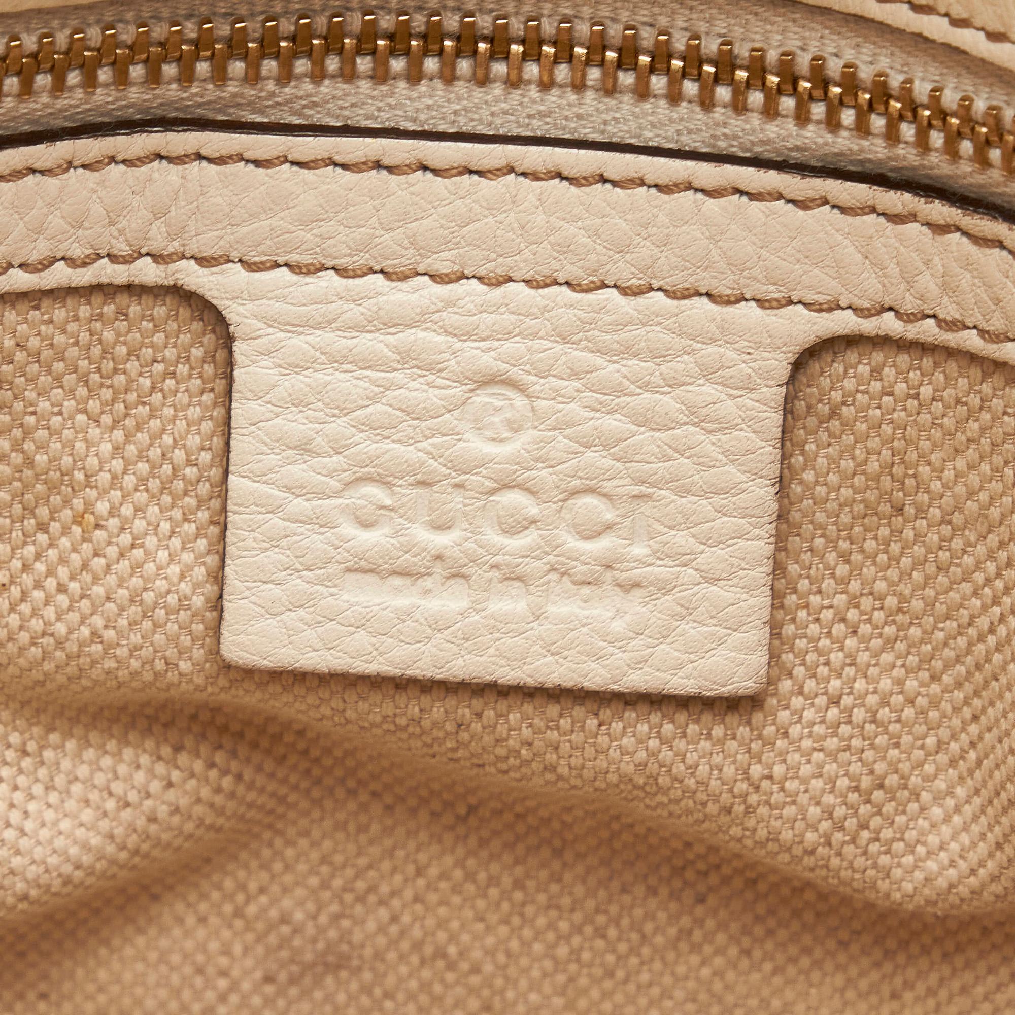 Gucci Horsebit Heritage Leather Shoulder Bag (SHG-33899)