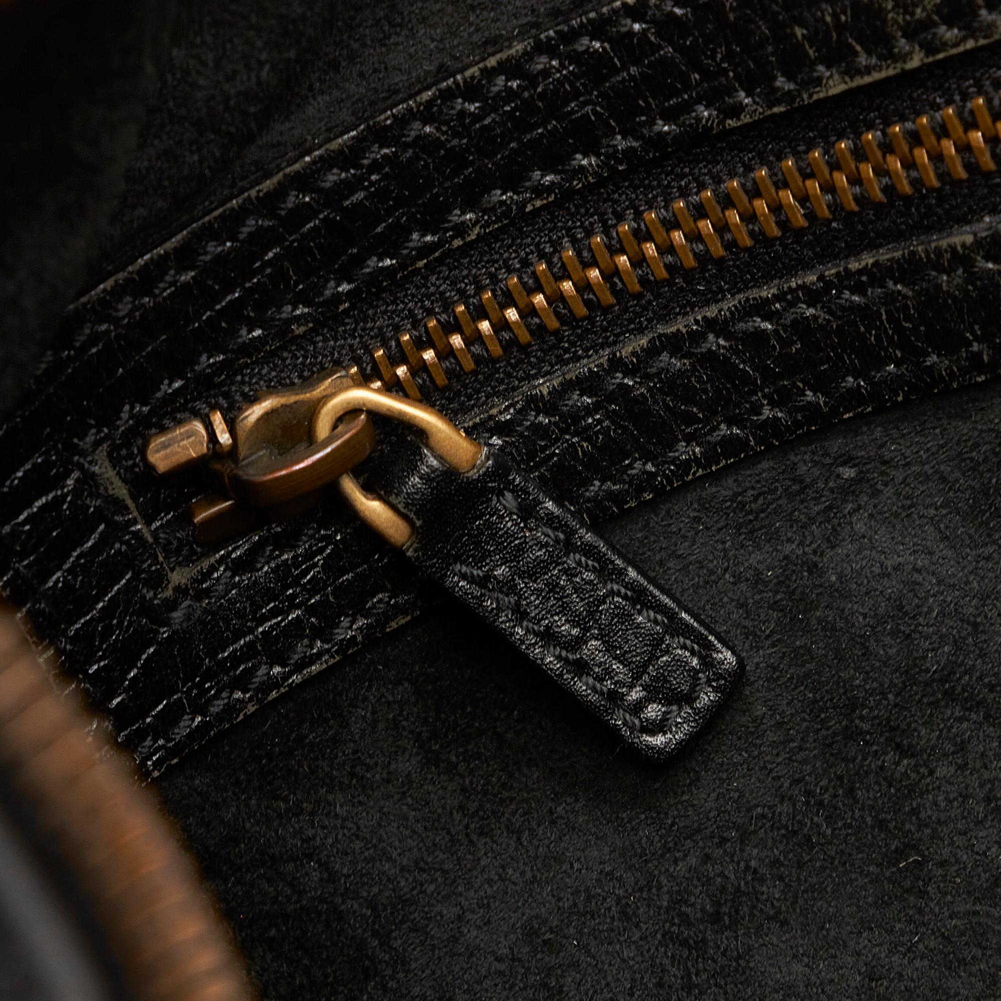 Gucci Horsebit Hobo Leather Handbag (SHG-26333)