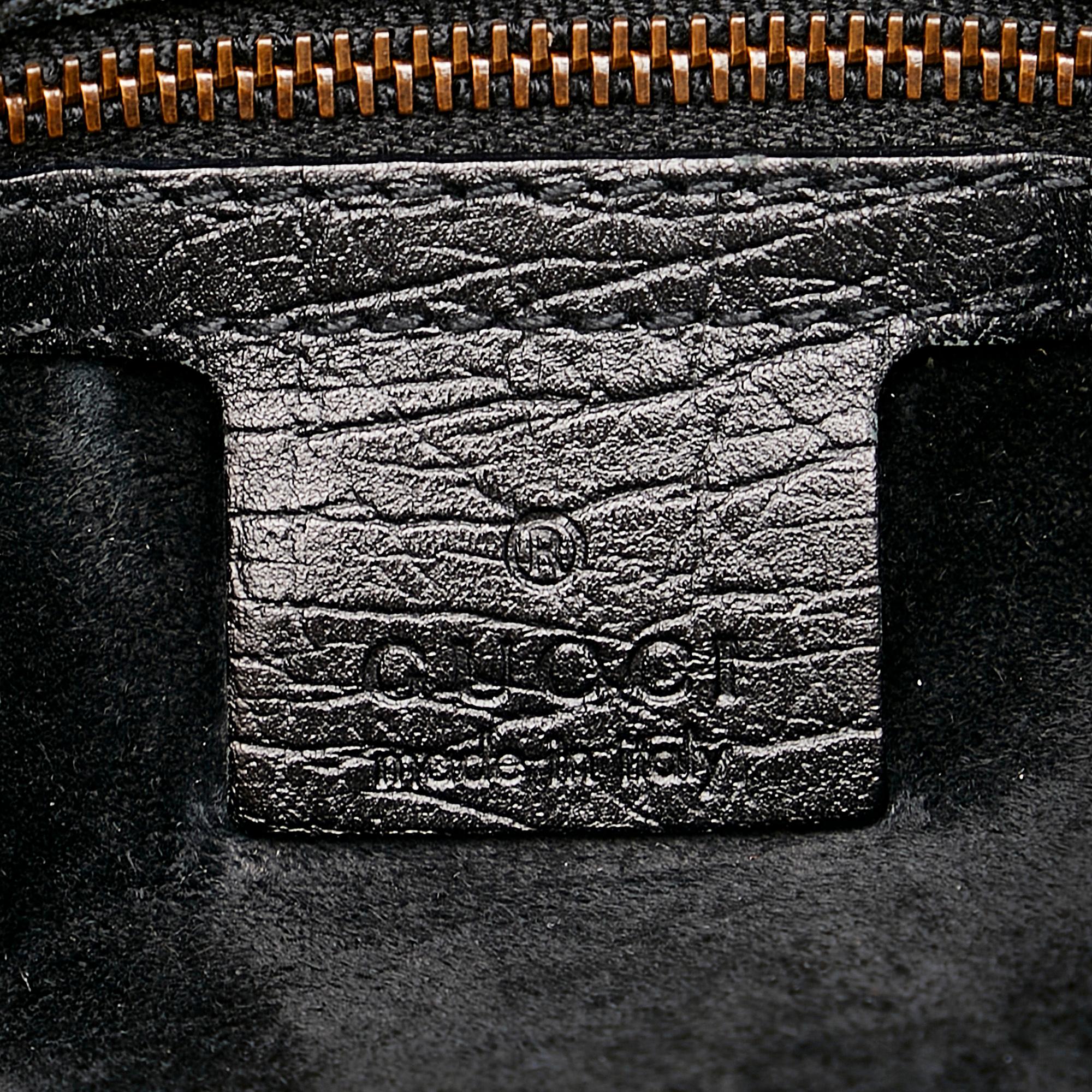 Gucci Horsebit Hobo Leather Tote (SHG-30946)