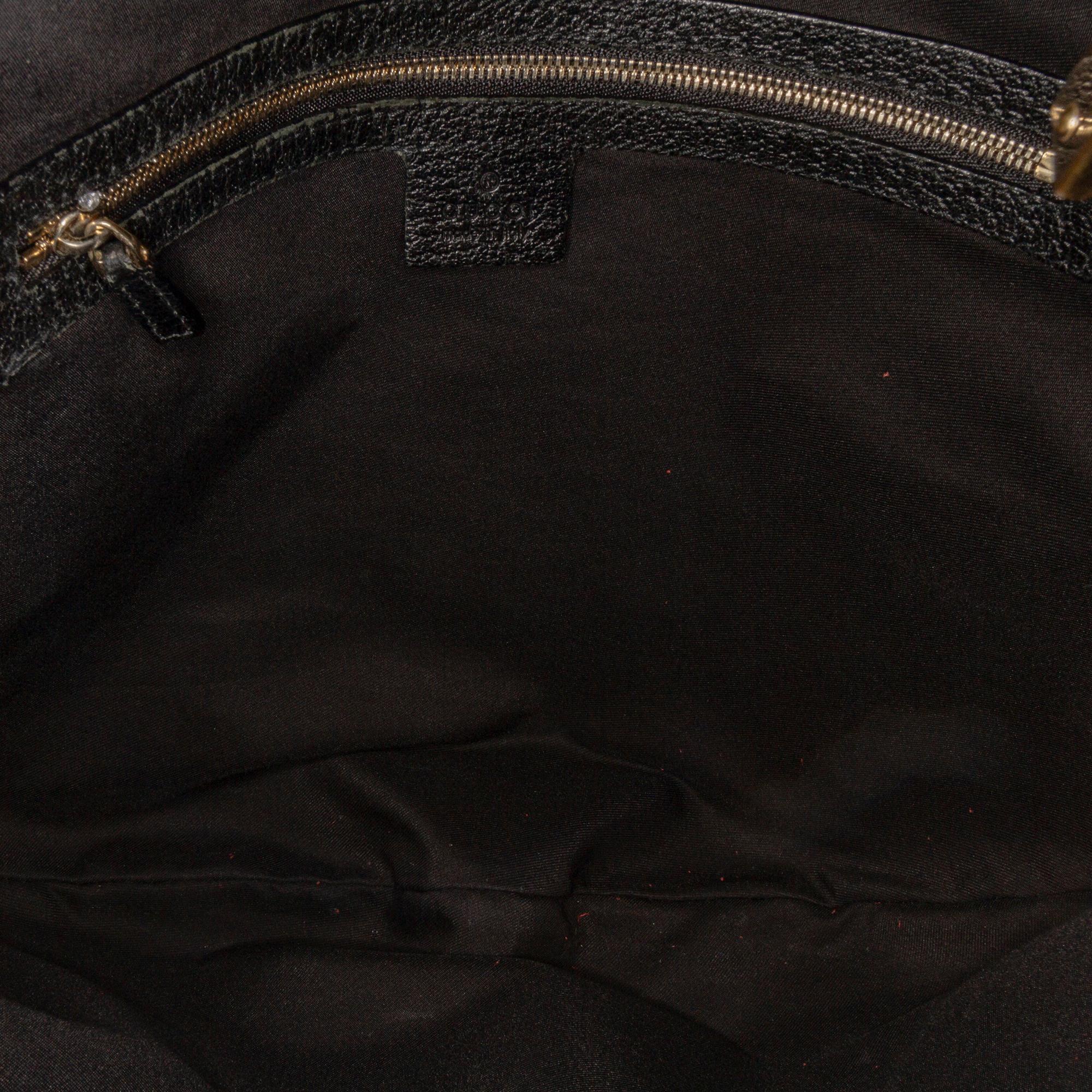 Gucci Horsebit Jacquard Glam Hobo (SHG-34855)