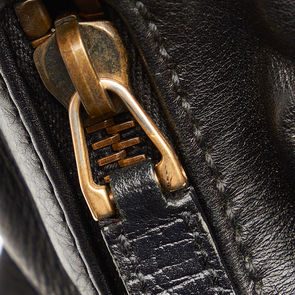 Gucci Horsebit Leather Shoulder Bag (SHG-24714)