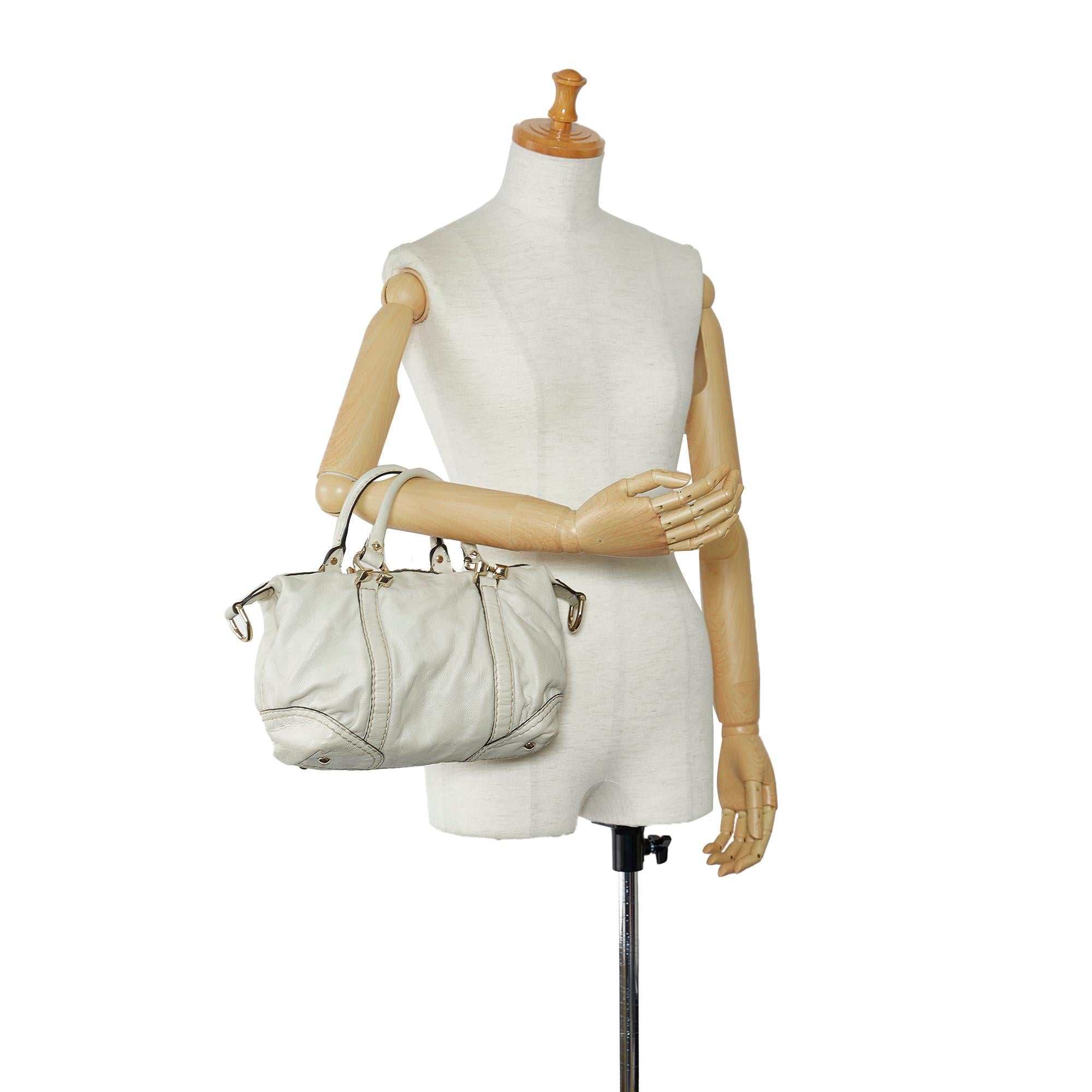Gucci Horsebit Nail Boston Bag (SHG-P44hrA)